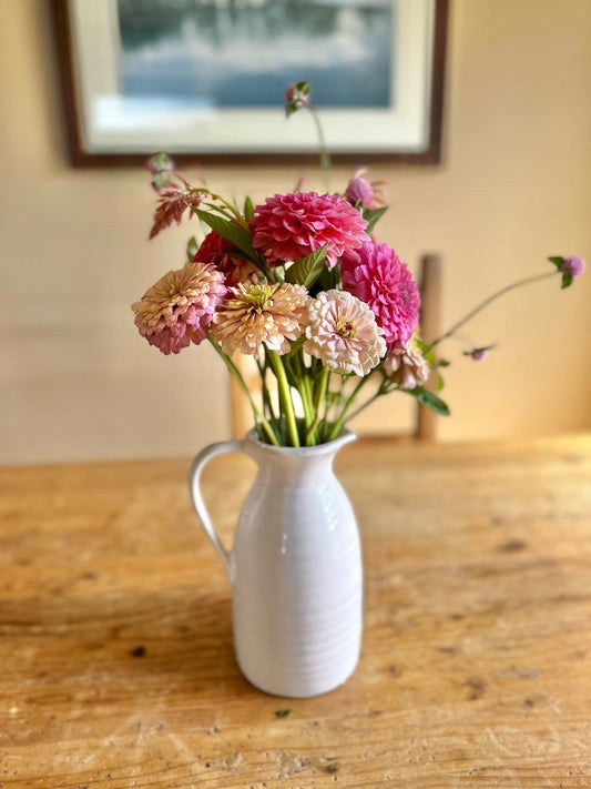 Monthly flower bouquet subscription (June - September) - Pedaling Petals