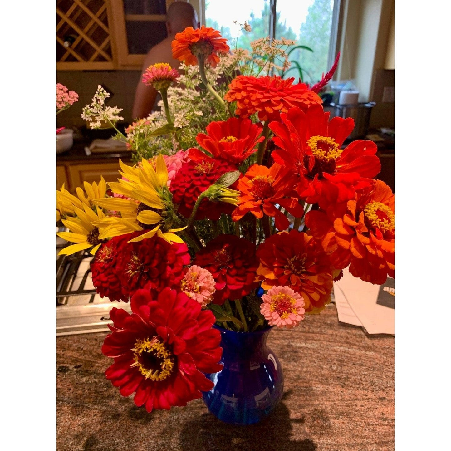 Locally grown flower bouquet subscription in Fort Collins, CO