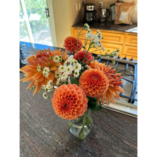 Mixed flower bouquet - Pedaling Petals