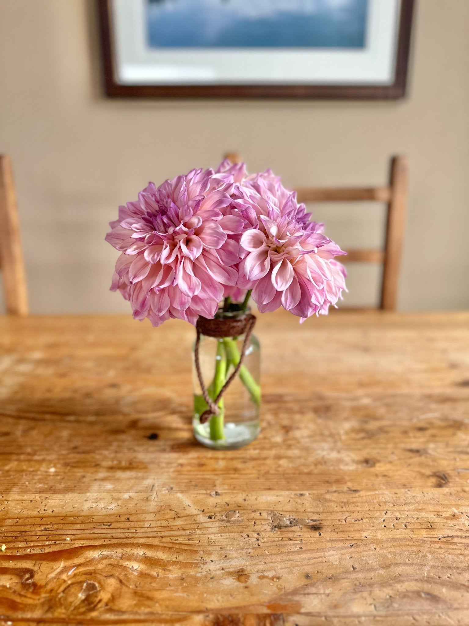 Romantic and elegant dahlia wedding flowers - Pedaling Petals